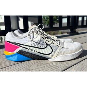 Nike Mens Zoom Metcon Turbo 2 Training Shoes White Black Blue Size 13 DH3392-109